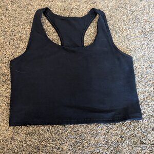 Pact On The Go To Crop Tank Top Size S - Navy Blue Organic Cotton Sustainable